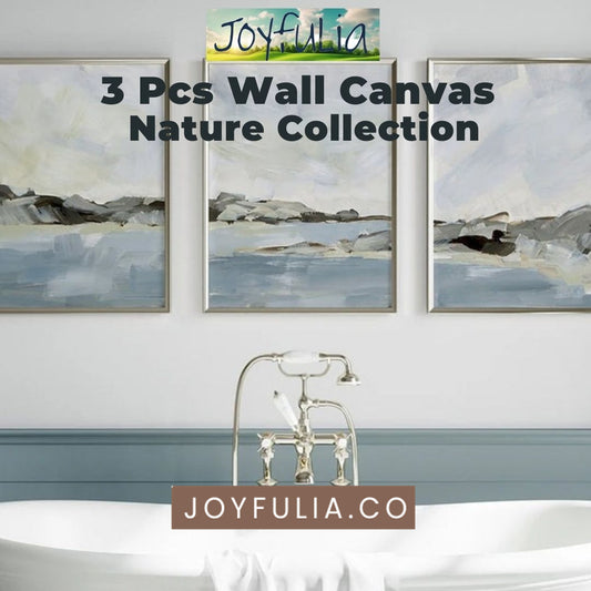 3 Pcs Wall Canvas Nature Collection